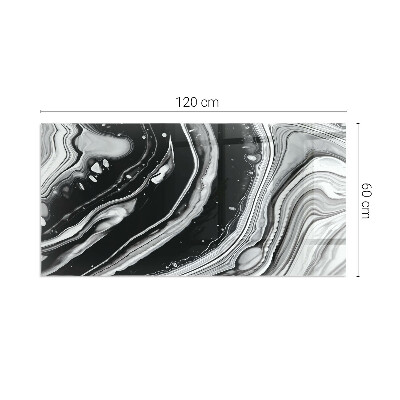 Vloerplaat openhaard Lijnen en golven in een moderne uitvoering