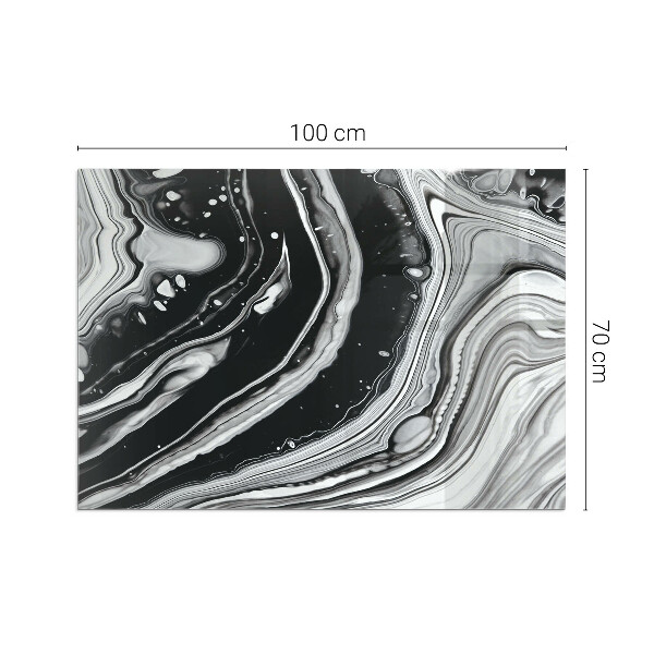 Vloerplaat openhaard Lijnen en golven in een moderne uitvoering