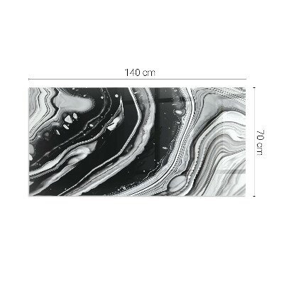 Vloerplaat openhaard Lijnen en golven in een moderne uitvoering