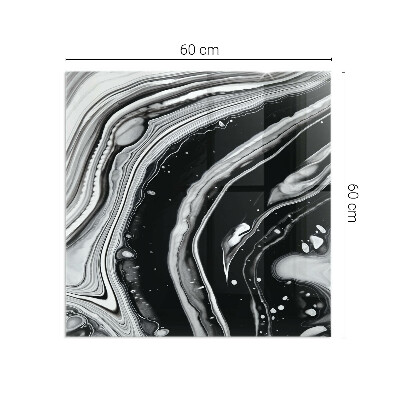 Vloerplaat openhaard Lijnen en golven in een moderne uitvoering