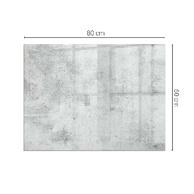 Plaat voor onder kachel Betonstructuur in stijl