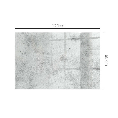 Plaat voor onder kachel Betonstructuur in stijl