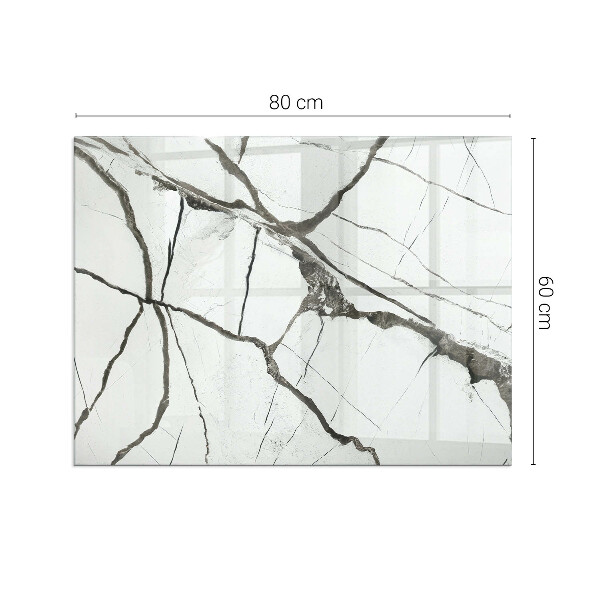 Vloerplaat openhaard Aderpatroon in marmerstijl