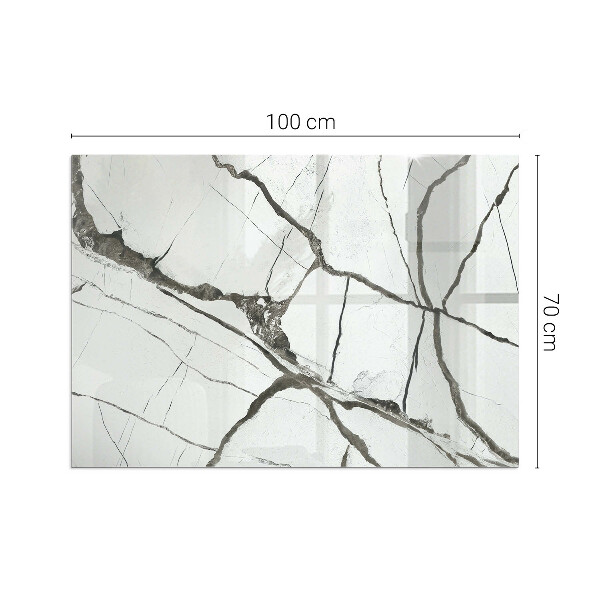 Vloerplaat openhaard Aderpatroon in marmerstijl
