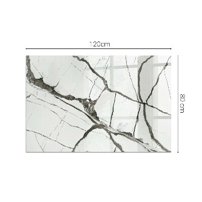 Vloerplaat openhaard Aderpatroon in marmerstijl