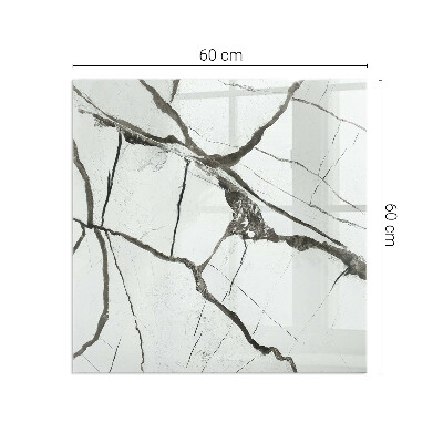 Vloerplaat openhaard Aderpatroon in marmerstijl