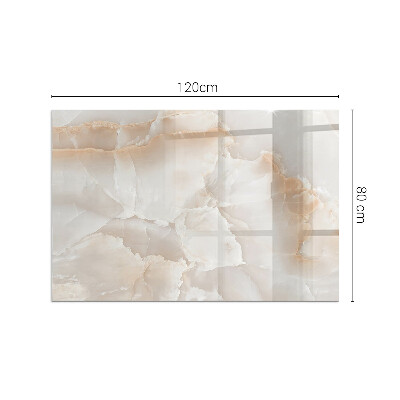 Plaat voor onder kachel Natuursteenpatroon