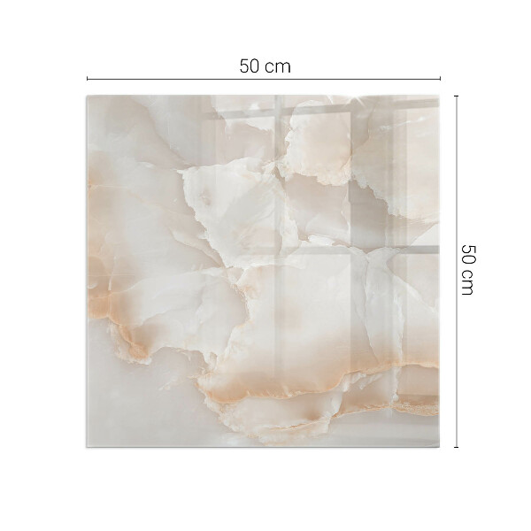 Plaat voor onder kachel Natuursteenpatroon