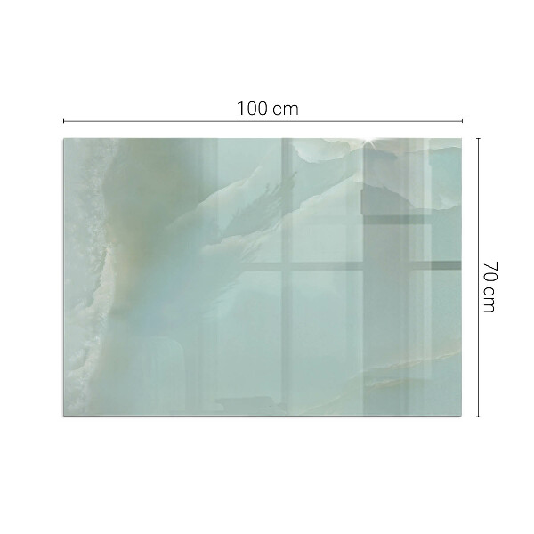 Vloerplaat openhaard Elegant marmermotief