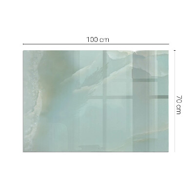 Vloerplaat openhaard Elegant marmermotief