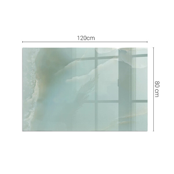 Vloerplaat openhaard Elegant marmermotief