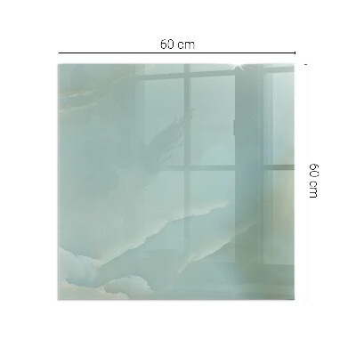 Vloerplaat openhaard Elegant marmermotief