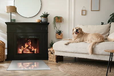 Vloerplaat openhaard Kleur grijs