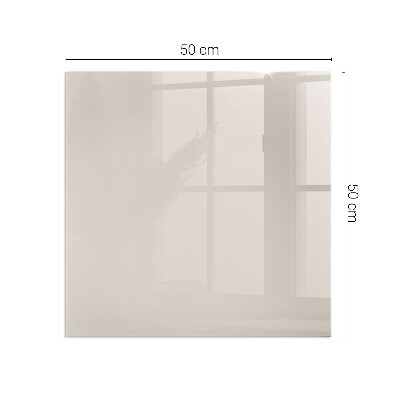 Plaat voor onder kachel Kleur: Lichtroze