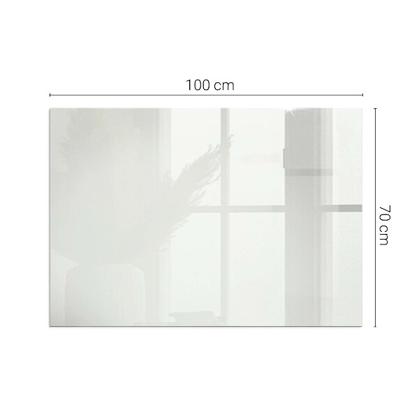 Plaat voor onder kachel Ivoorkleur