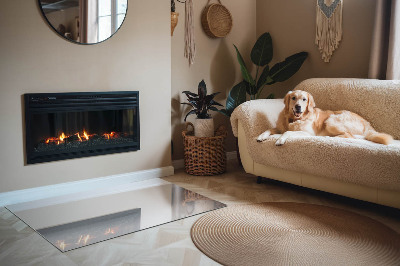 Vloerplaat openhaard Kleur: Lichtgrijs