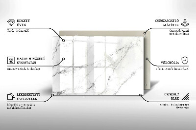 Grafkaars onderzetter Elegante marmertextuur