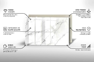 Grafkaars onderzetter Elegante marmertextuur