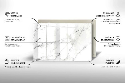 Grafkaars onderzetter Elegante marmertextuur