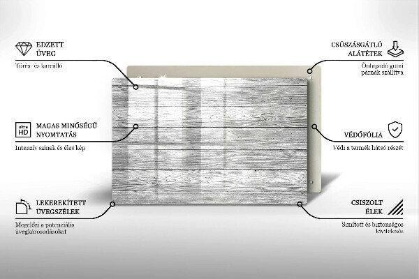 Grafkaars onderzetter Oude houten planken