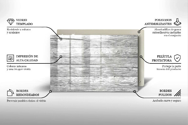Grafkaars onderzetter Oude houten planken