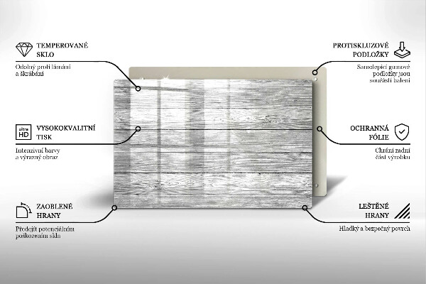 Grafkaars onderzetter Oude houten planken