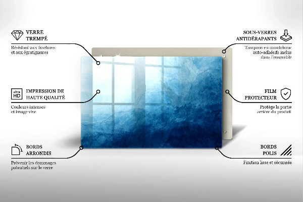 Grafkaars onderzetter Abstracte achtergrond