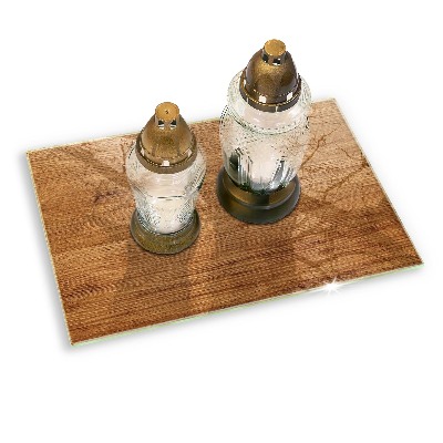 Grafkaars onderzetter Houtnerfstructuur