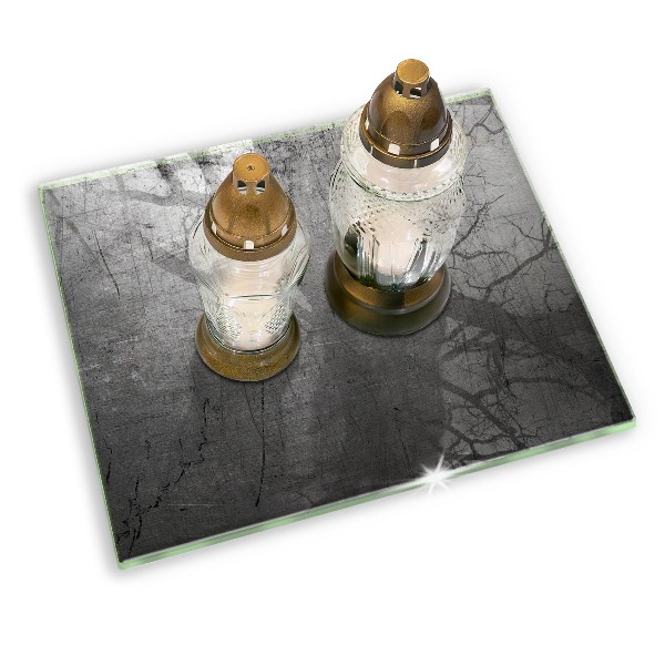 Grafkaars onderzetter Metaaltextuur