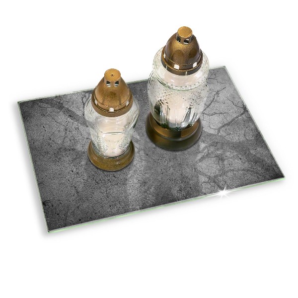 Grafkaars onderzetter Betonsteenstructuur