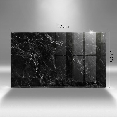 Glasplaat voor grafkaars Elegant marmer