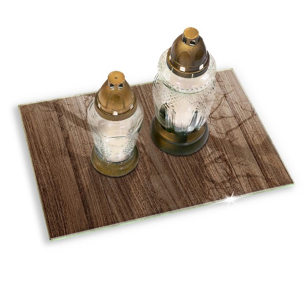 Grafkaars onderzetter Houtstructuur