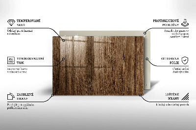 Grafkaars onderzetter Houtstructuur