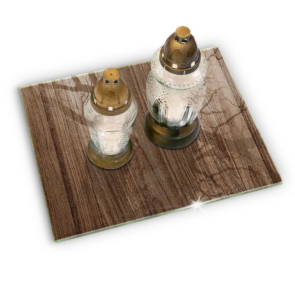 Grafkaars onderzetter Houtstructuur