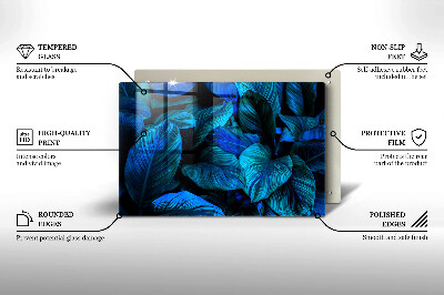 Grafkaars onderzetter Bladeren van junglevegetatie