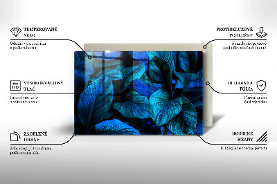 Grafkaars onderzetter Bladeren van junglevegetatie