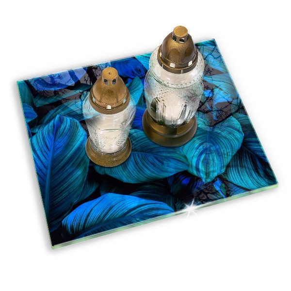 Grafkaars onderzetter Bladeren van junglevegetatie