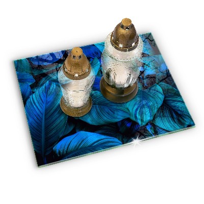 Grafkaars onderzetter Bladeren van junglevegetatie