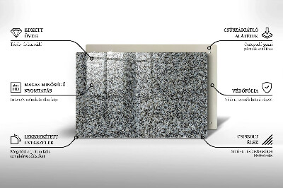 Grafkaars onderzetter Steenstructuur