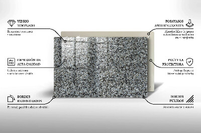 Grafkaars onderzetter Steenstructuur