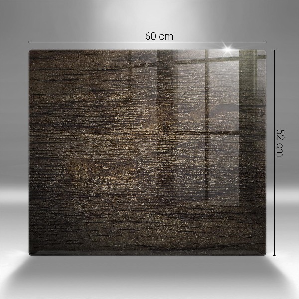 Grafkaars onderzetter Houtstructuur schors