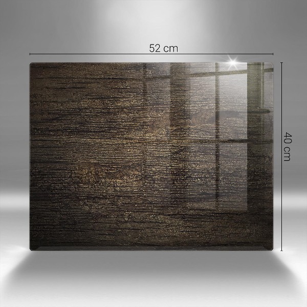 Grafkaars onderzetter Houtstructuur schors