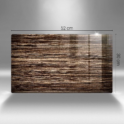 Glasplaat voor grafkaars Houtstructuur