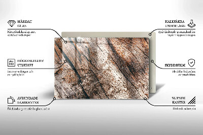 Grafkaars onderzetter Houten constructie