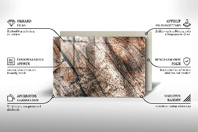 Grafkaars onderzetter Houten constructie