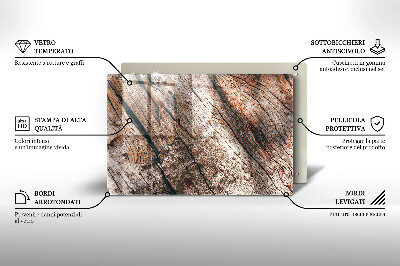 Grafkaars onderzetter Houten constructie