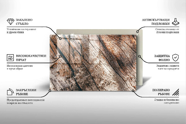 Grafkaars onderzetter Houten constructie