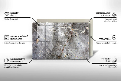 Grafkaars onderzetter Steenstructuur