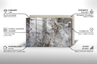 Grafkaars onderzetter Steenstructuur