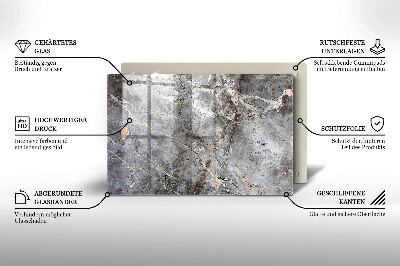 Grafkaars onderzetter Steenstructuur